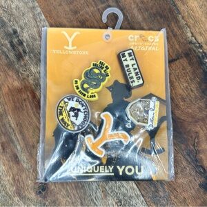 Original Crocs Jibbitz Yellowstone 5 Pack